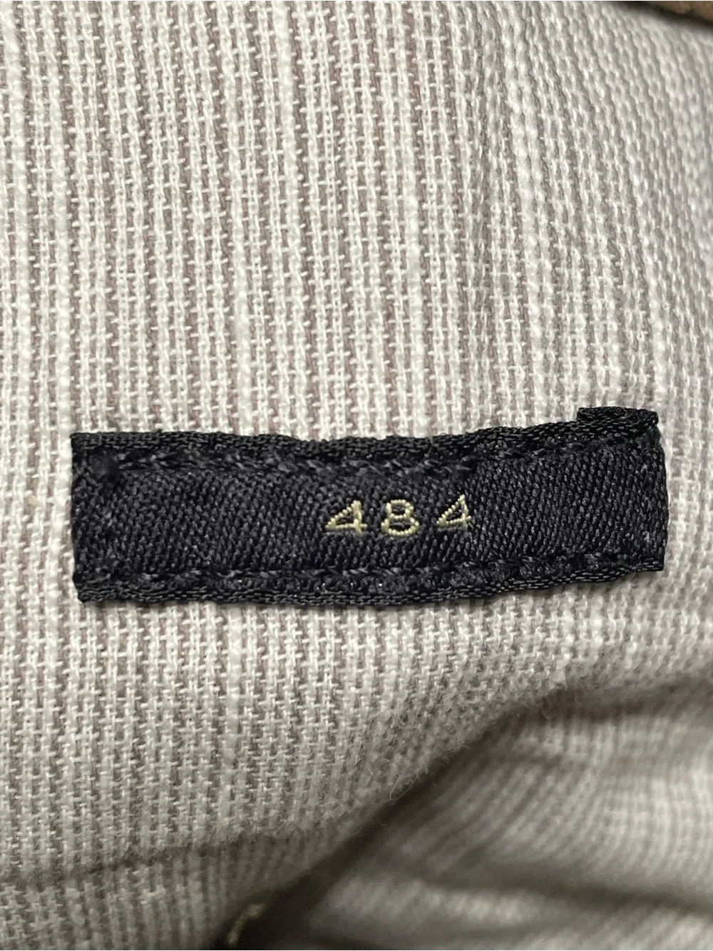 J.Crew 484 Slim-Fit Classic Cotton Chino Pants in Khaki 34/34
